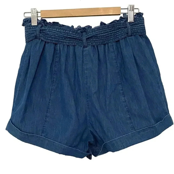 Cleobella REVOLVE Joplin Dress Shorts Chambray Denim Scandi Girl - Picture 8 of 17